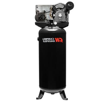 空气压缩机| Campbell Hausfeld CE5002.5 HP 2级60加仑油润滑垂直固定空气压缩机